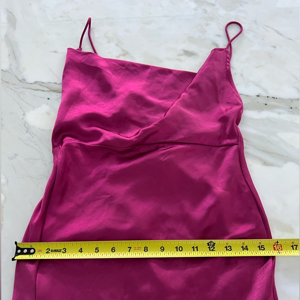 LIONESS Walk The Line Maxi Dress Magenta Size US 4 / AU 8 / Pink NWTS! - Picture 6 of 13